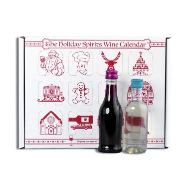 Imagem de Calendário do Advento Calendários de bebidas espirituosas de férias Vinho e bebidas espirituosas