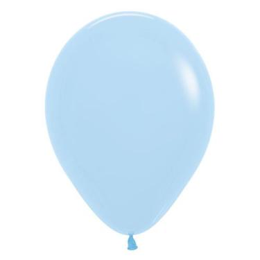 Imagem de Balão de Festa Latéx Pastel Mate - Azul (Cor:640) - Sempertex - Rizzo