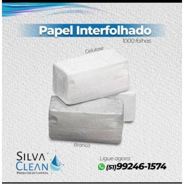 Imagem de Papel Interfolhado 100%Celulose 21X20 Fardo C/5000 - Bella Papéis