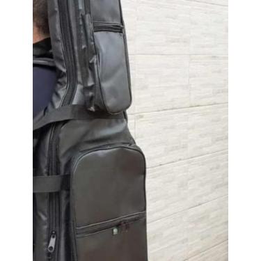 Imagem de Semi case violão clássico 104x40x14 capota marítima Pelucia - Capasmai
