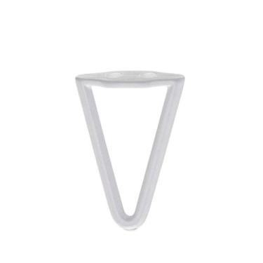 Imagem de Pezinho Triângulo Vazado Grande Metal 4 Peças Decoração Caixas Mdf Ban