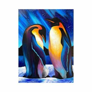Imagem de Artesanato Pintura Com Diamante Diy 20x30 - PINGUIM TX213 - PPSHOP