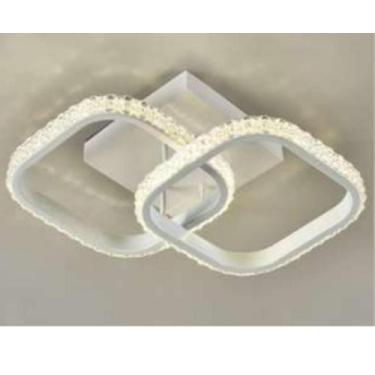 Imagem de Luminária De Teto Plafon de Sobrepor Led Moderna  para Corredor Sala Q