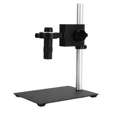 Imagem de Conjunto de Microscópio Industrial, Kit de Microscópio Industrial 130X, Lente de Interface C, Imagem HD, Microscópio Eletrônico Monocular Experimental, Microscópios USB