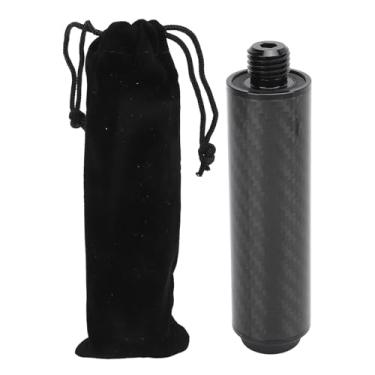 Imagem de Extensão da Piscina, 4 Polegada Acessórios do Extensor da Extensão da Piscina do Bilhar da Fibra do Carbono Com Amortecedor de Borracha para Universal