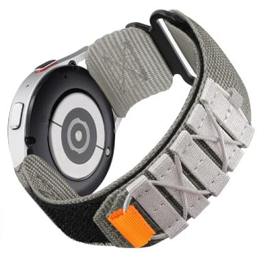 Imagem de Compatível com pulseiras COROS PACE 3, pulseira esportiva de nylon resistente de 20 mm e 22 mm com design de laço trançado compatível com smartwatch COROS PACE 3/APEX 2 Pro/APEX 46 mm/APEX 2/PACE