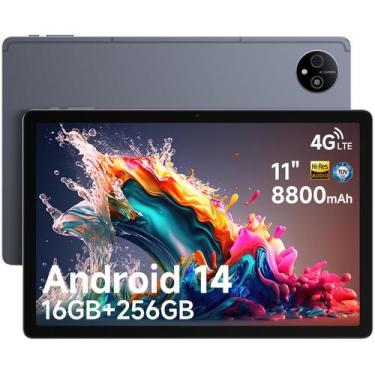 Imagem de Tablet Android Ulefone, tablet Android 14 Tab A11 Pro 16 GB de RAM + 2