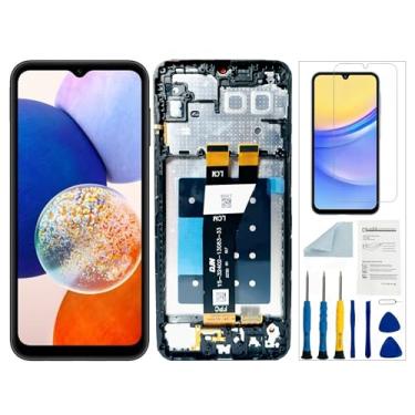 Imagem de Qinqiyue Substituição de tela LCD para Samsung Galaxy A14 5G para Samsung A146 com moldura para Samsung Galaxy A14 SM-A146u A146w Display Touch Screen Assembly Repair Parts