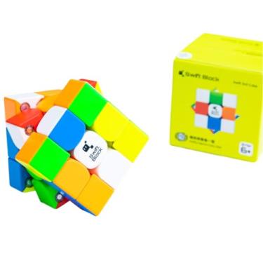 Imagem de Cubo Mágico Gan Swift Block Magnético 3x3 Original 2025