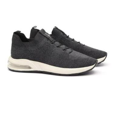 Imagem de Sport Tenis Casual Masculino Solari Sol Cinza/preto Samello-Masculino