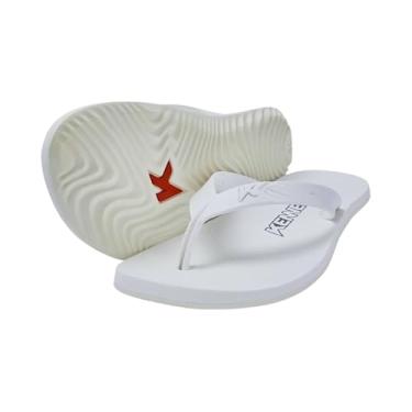 Imagem de Chinelo Masculino KENNER summer Adulto Calce Fácil Confortável Macio Elegante Para Toda Ocasião (Branco, BR, Adulto, Numérico, P, 35)