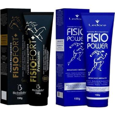 Imagem de Kit 5 Pomada Fisiofort Premium 150G + 5 Pomada Fisio Power