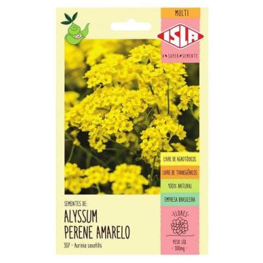 Imagem de Sementes Alyssum Flor de Mel Amarela ISLA