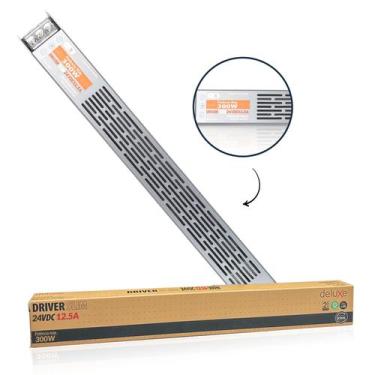 Imagem de Fonte driver Slim 300w 12,5 24v 127v Ip20 Cod: 994260576 Deluxe By Ava