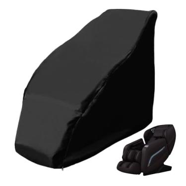 Imagem de Sqodok Capa de cadeira de massagem, à prova de poeira e à prova d'água, tecido Oxford 600D, capa de cadeira de corpo inteiro com gravidade zero para cadeira de massagem, capa reclinável de móveis