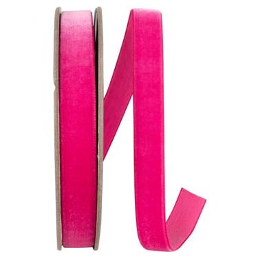 Imagem de Reliant Ribbon Fita de veludo com borda tecida, azaléia