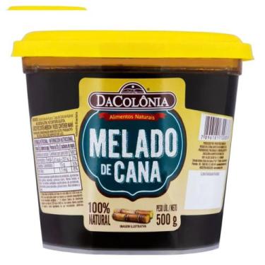 Imagem de Kit 6 melado de cana natural 500g melaço melaco dacolonia - DaColônia