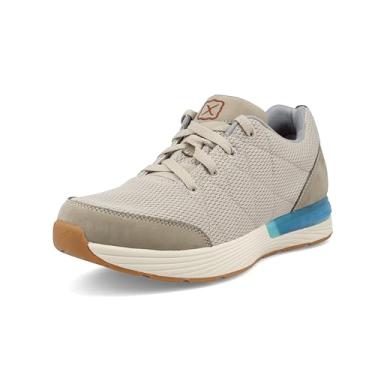 Imagem de Twisted X CellStretch Active, moc Toe masculino com CellStretch, Cinzento-acastan, 43