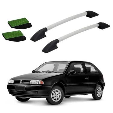 Imagem de Rack Teto Longarina Gol G4 2009 2010 2011 2012 Prata Colado - Solar