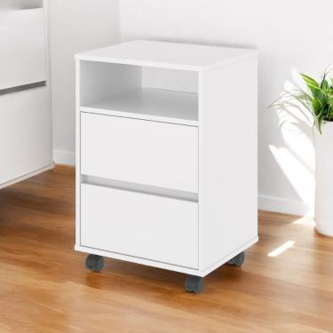 Imagem de Gaveteiro Renard Com Rodízios Branco