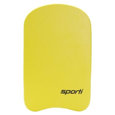 Imagem de Sporti Kickboard adulto para treinamento de natação - prancha de natação para homens e mulheres, prancha de água para homens e mulheres, auxílio de treinamento de natação - nova versão - amarelo