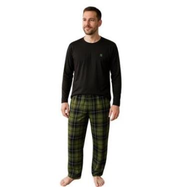 Imagem de Pijama Masculino de Inverno Suede Victory-Masculino