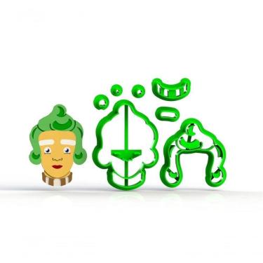 Imagem de Cortador Wonka Umpalumpa Modular Tamanho 6 Cm