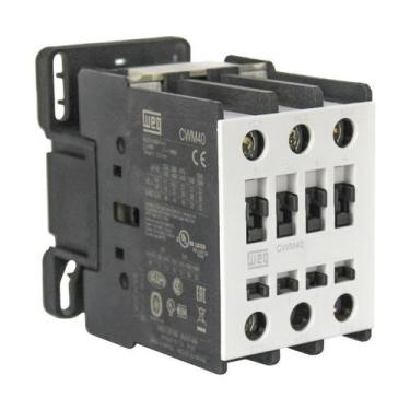 Imagem de Contator 380V 40A Weg Tripolar CWM40-00-30V41