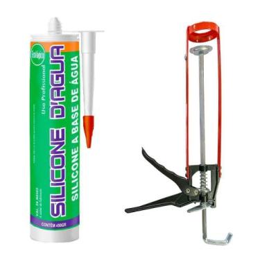 Imagem de Kit Cola Isopor Branco 450G Com Aplicador  - Sbrix