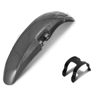 Imagem de Paralama dianteiro com suporte pro tork fan 125 2005/08, CINZA METÁLIC