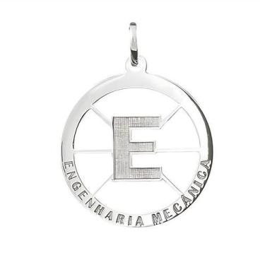 Imagem de Pingente Engenharia Mecânica Coleção Formatura em Prata 925 - Sam Joia