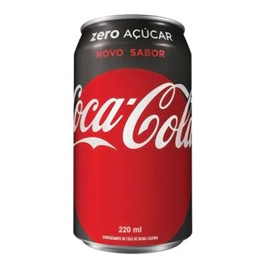 Imagem de Refrigerante Coca Cola Zero Lata 220ml