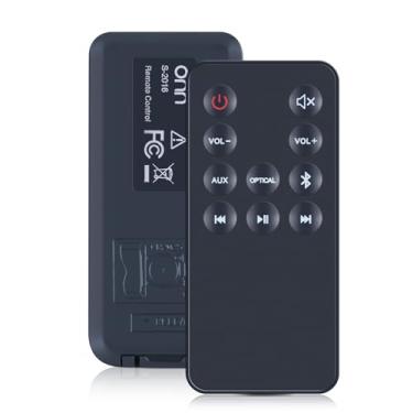 Imagem de S-2016 2016 WDZP Novo controle remoto de substituição compatível com ONN 40.6 cm Slim 2.0 canais Soundbar ONA18SB001 sistema de alto-falante barra de som
