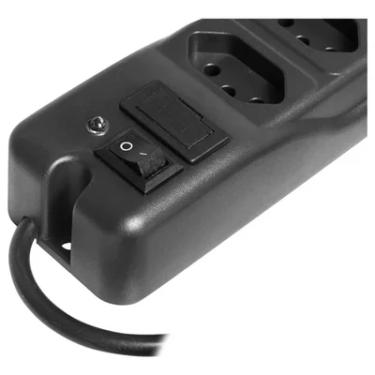 Imagem de Filtro De Linha 6 Tomadas Padrão Régua Extensão Cabo 3m Dxr