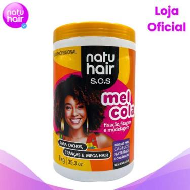 Imagem de Gelatina Capilar Mel Cola SOS NatuHair 1kg - Natuhair Cosméticos