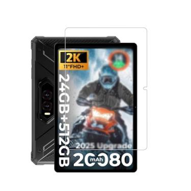 Imagem de WUNIAK Protetor de tela para tablet HOTWAV R9 Plus 2025 de 11 polegadas, película de vidro temperado HD resistente a arranhões para HOTWAV R9 Plus proteção contra quedas, sensível ao toque