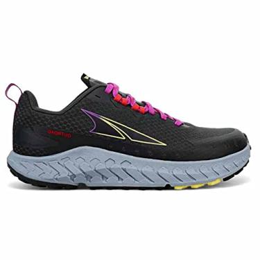 Imagem de ALTRA Women's AL0A7R72 Outroad Trail Running Shoe, Dark Gray/Blue - 7.5 M US