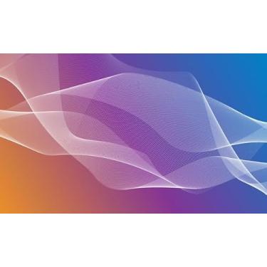 Imagem de Quadro Decorativo com Estampa Elegant Abstract White Curve For Banner And 50 x 50 Vinil 2 unidades