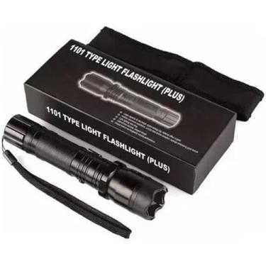 Imagem de Lanterna preta teaser Light Flashlight Recarregável USB Super Potente Zoom Longo Alcance para Trilhas Pesca Vigilante Acampamento Fazenda Caça