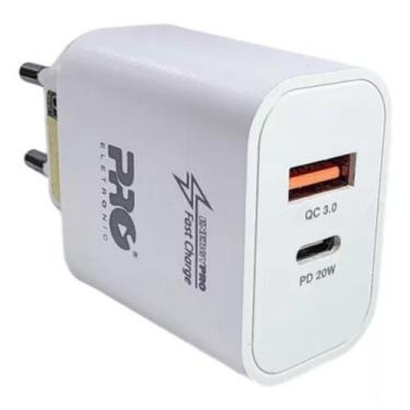 Imagem de Fonte Carregador De Celular Smartphone Universal 20w PQCA-1000/20 Proe