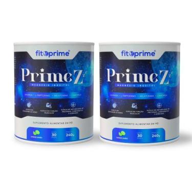 Imagem de Kit 2 Prime Z Magnésio 240g Sabor Limão Fitoprime