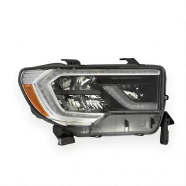 Imagem de Lâmpada esquerda direita LED luz diurna frontal LED conjunto de farol lâmpada de canto ampla compatível com Sequoia 2018-2021 81110-0C190 (direita)