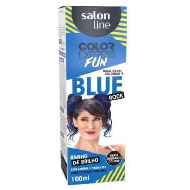 Imagem de Tonalizante Color Express Fun Blue Rock Salon Line 100ml