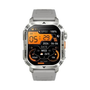 Imagem de Relógio Inteligente Militar Masculino LIGE 2025 Com Lanterna LED, Rast