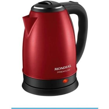 Imagem de Chaleira Elétrica CE06R Vermelha Inox 220V, 127V Mondial, 220V