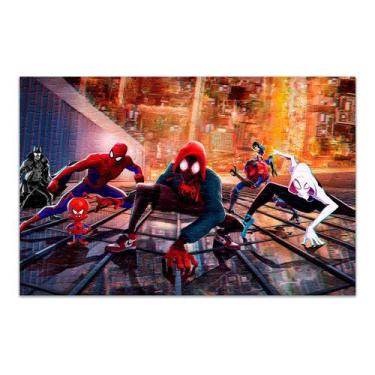 Imagem de Quebra Cabeça Homem-Aranha Personalizado 120 Peças 002 - Pomps Geek