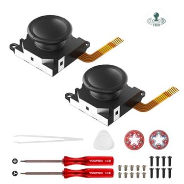 Imagem de AKNES Substituição De Joystick Tmr, Atualização Hall Para Lcd Switch, Kit Ferramentas Reparo Oled E Lite, Tampa