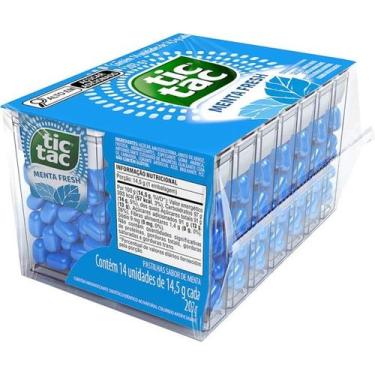 Imagem de Tic tac menta fresh 16,4gr (embalagem c/ 14 un) - FERRERO