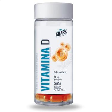 Imagem de Vitamina D Shark Pro Clinic - 60 Cápsulas