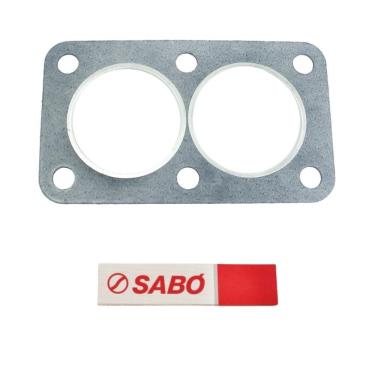 Imagem de Junta Saida Escape Belina Corcel Delrey Escort Pampa Gol Golf Kombi Parati Passat Polo Classic Santana Saveiro Voyage 46808F